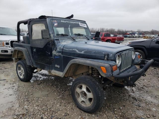 1J4FY19S4VP487984 - 1997 JEEP WRANGLER / SPORT BLUE photo 4