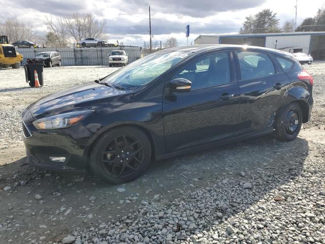 1FADP3M23HL336381 - 2017 FORD FOCUS SEL BLACK photo 1