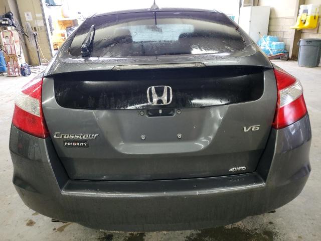 5J6TF2H54CL003021 - 2012 HONDA CROSSTOUR EXL ნაცრისფერი ფოტო 6
