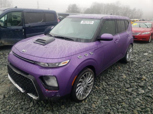 KNDJ23AU3L7729784 - 2020 KIA SOUL LX PURPLE photo 1