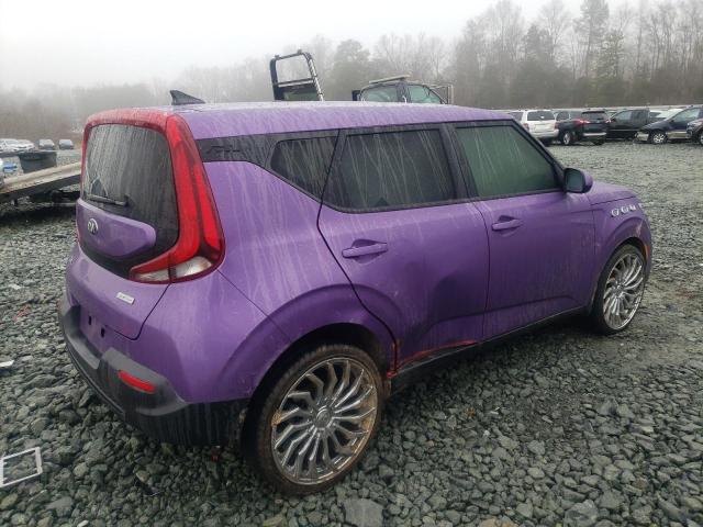 KNDJ23AU3L7729784 - 2020 KIA SOUL LX PURPLE photo 3