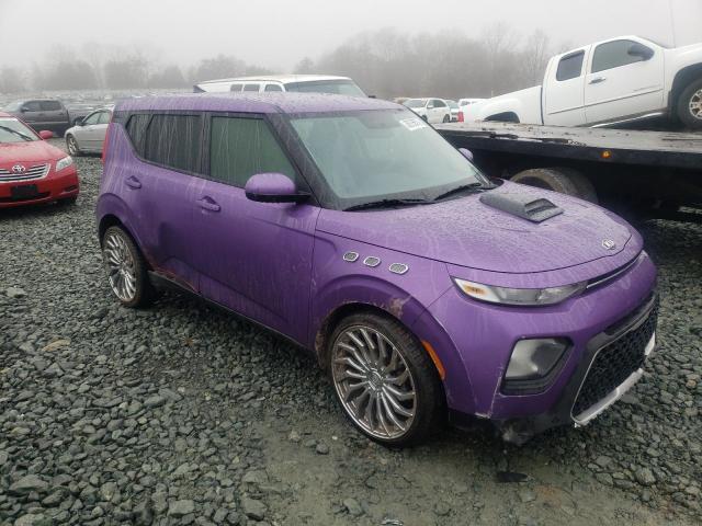 KNDJ23AU3L7729784 - 2020 KIA SOUL LX PURPLE photo 4