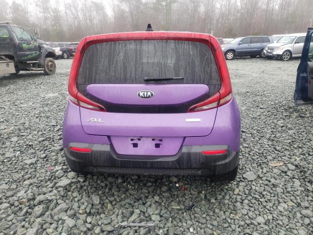 KNDJ23AU3L7729784 - 2020 KIA SOUL LX PURPLE photo 6