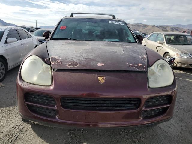 WP1AB29P94LA60047 - 2004 PORSCHE CAYENNE S BURGUNDY photo 5