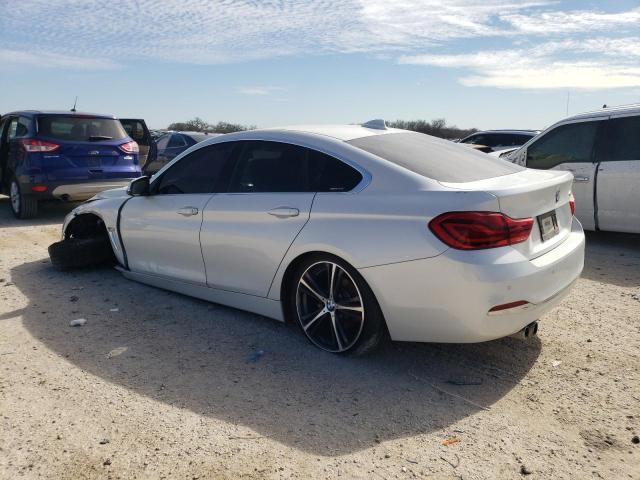 WBA4J1C51KBM16008 - 2019 BMW 430I GRAN COUPE WHITE photo 2