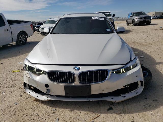 WBA4J1C51KBM16008 - 2019 BMW 430I GRAN COUPE WHITE photo 5