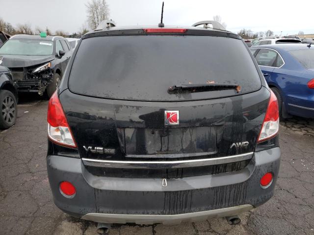 3GSDL43N98S625285 - 2008 SATURN VUE XE BLACK photo 6