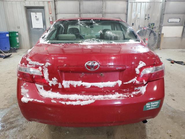 4T1BE46K47U181368 - 2007 TOYOTA CAMRY CE MAROON photo 6