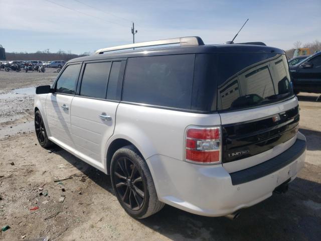 2FMHK6DT2JBA11193 - 2018 FORD FLEX LIMITED WHITE photo 2