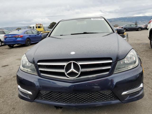 WDDGF4HB5EG248906 - 2014 MERCEDES-BENZ C 250 BLUE photo 5