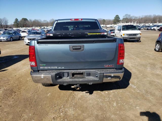 3GTP2VE38BG406597 - 2011 GMC SIERRA K1500 SLE BLUE photo 6