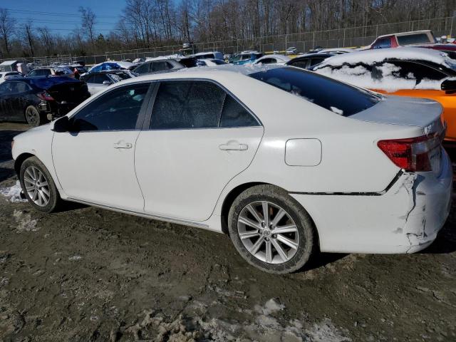 4T4BF1FK6DR310143 - 2013 TOYOTA CAMRY L WHITE photo 2