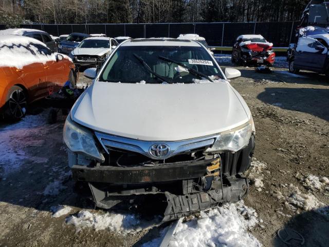 4T4BF1FK6DR310143 - 2013 TOYOTA CAMRY L WHITE photo 5