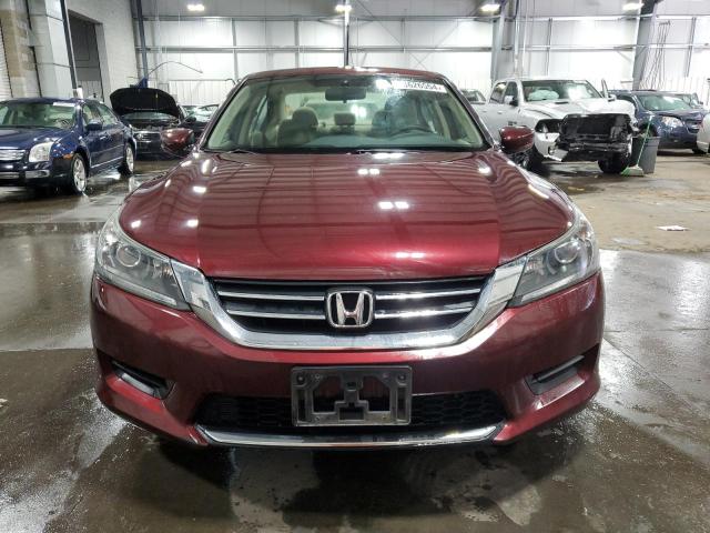 1HGCR2F33EA088030 - 2014 HONDA ACCORD LX MAROON photo 5