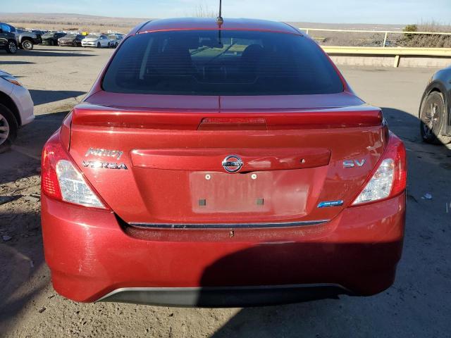 3N1CN7AP4GL862639 - 2016 NISSAN VERSA S RED photo 6