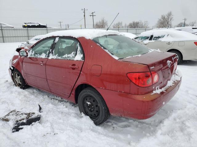 1NXBR32E75Z374576 - 2005 TOYOTA COROLLA CE RED photo 2