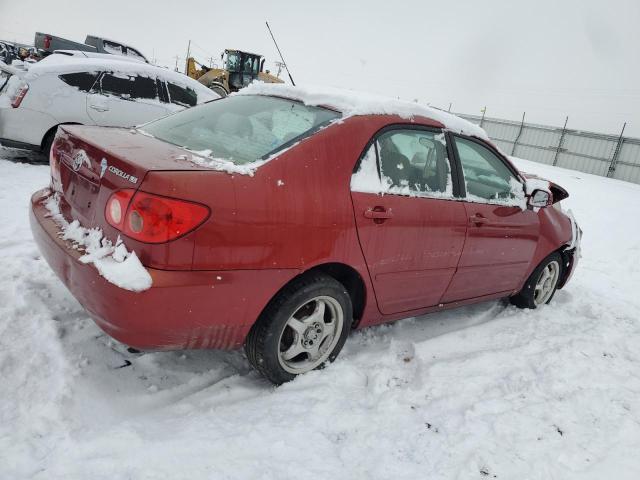 1NXBR32E75Z374576 - 2005 TOYOTA COROLLA CE RED photo 3