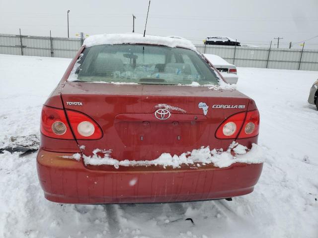 1NXBR32E75Z374576 - 2005 TOYOTA COROLLA CE RED photo 6