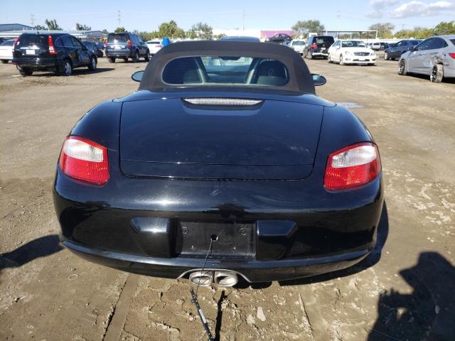 WP0CB29816S730105 - 2006 PORSCHE BOXSTER S BLACK photo 6