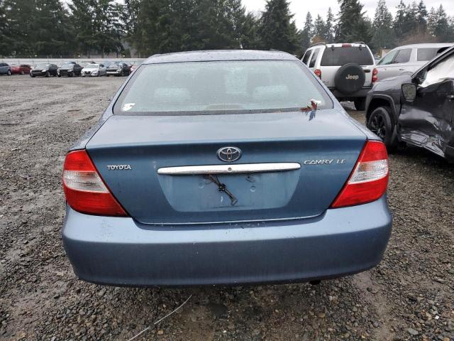 4T1BE32K93U210289 - 2003 TOYOTA CAMRY LE BLUE photo 6