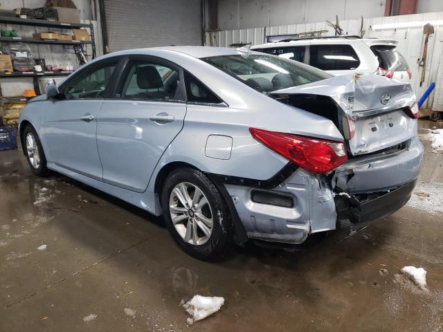 5NPEB4AC6EH924856 - 2014 HYUNDAI SONATA GLS SILVER photo 2