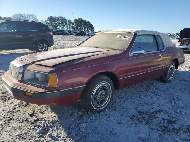 1MEBP9238EH630310 - 1984 MERCURY COUGAR BURGUNDY photo 1