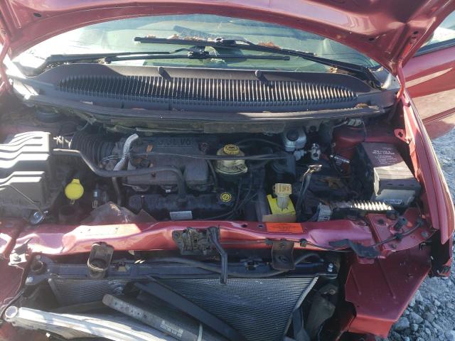 2B8GP44G01R121526 - 2001 DODGE GRAND CARA SPORT RED photo 12