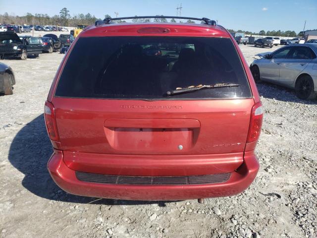 2B8GP44G01R121526 - 2001 DODGE GRAND CARA SPORT RED photo 6