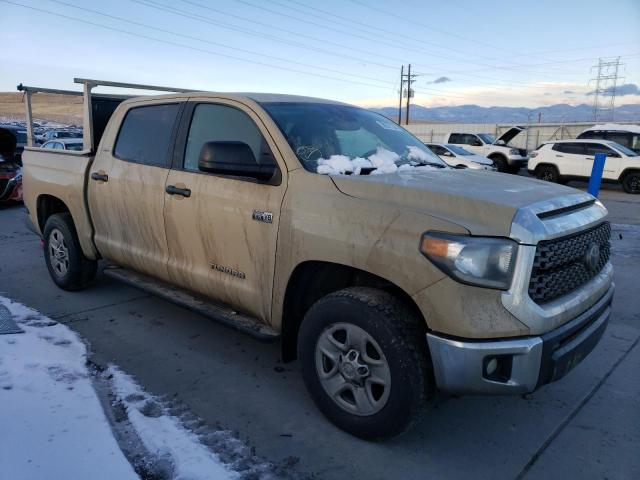 5TFDY5F16LX910285 - 2020 TOYOTA TUNDRA CREWMAX SR5 TAN photo 4