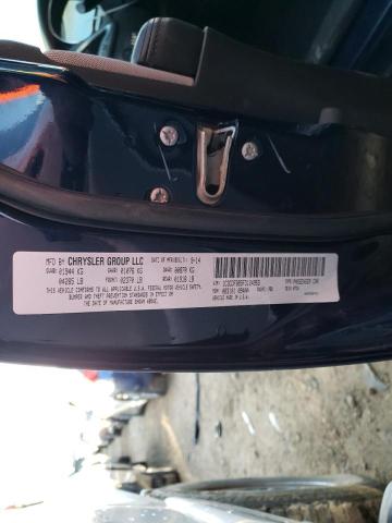 1C3CDFBB5FD124953 - 2015 DODGE DART SXT ლურჯი ფოტო 12