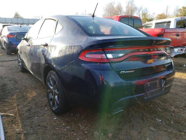 1C3CDFBB5FD124953 - 2015 DODGE DART SXT ლურჯი ფოტო 2