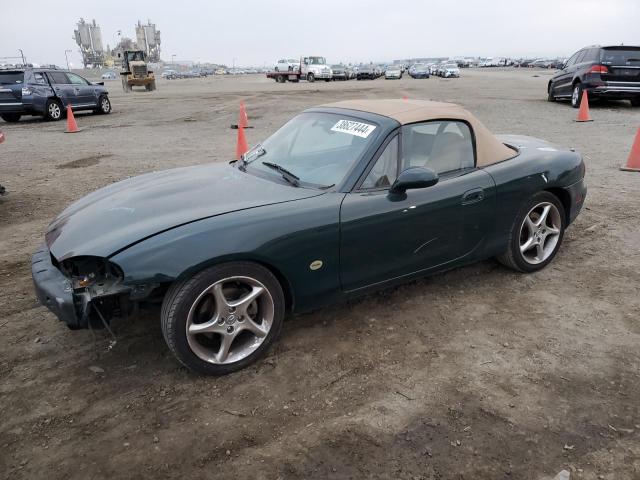 JM1NB353810214353 - 2001 MAZDA MX-5 MIATA BASE GREEN photo 1