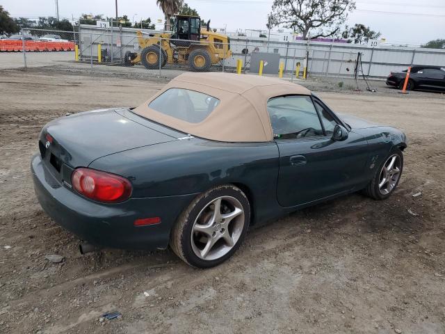 JM1NB353810214353 - 2001 MAZDA MX-5 MIATA BASE GREEN photo 3