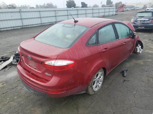 3FADP4BJ7EM190576 - 2014 FORD FIESTA SE RED photo 3