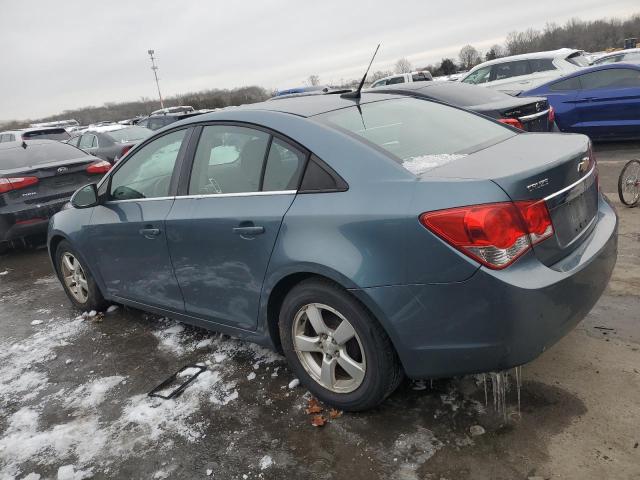 1G1PF5SCXC7235608 - 2012 CHEVROLET CRUZE LT BLUE photo 2