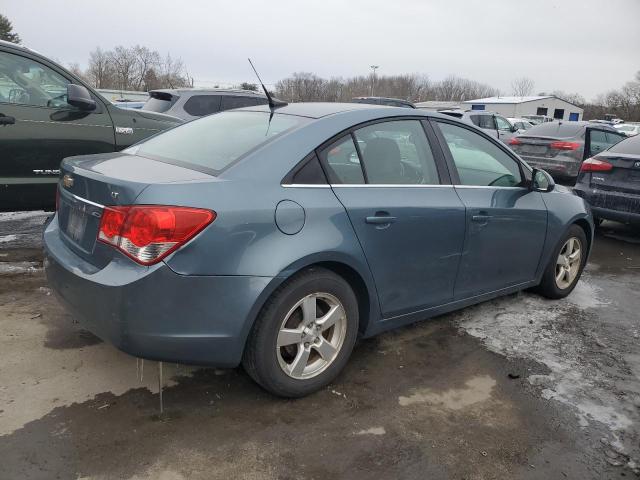 1G1PF5SCXC7235608 - 2012 CHEVROLET CRUZE LT BLUE photo 3