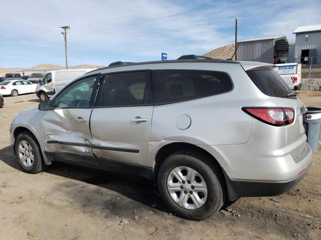 1GNKRFEDXFJ241359 - 2015 CHEVROLET TRAVERSE LS SILVER photo 2