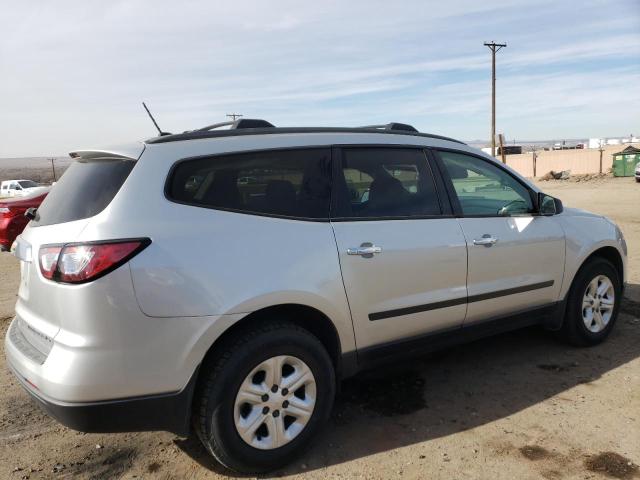 1GNKRFEDXFJ241359 - 2015 CHEVROLET TRAVERSE LS SILVER photo 3