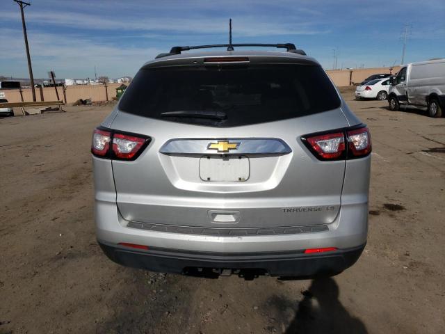 1GNKRFEDXFJ241359 - 2015 CHEVROLET TRAVERSE LS SILVER photo 6