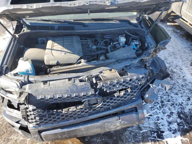 5TFDY5F13JX738763 - 2018 TOYOTA TUNDRA CREWMAX SR5 GRAY photo 11