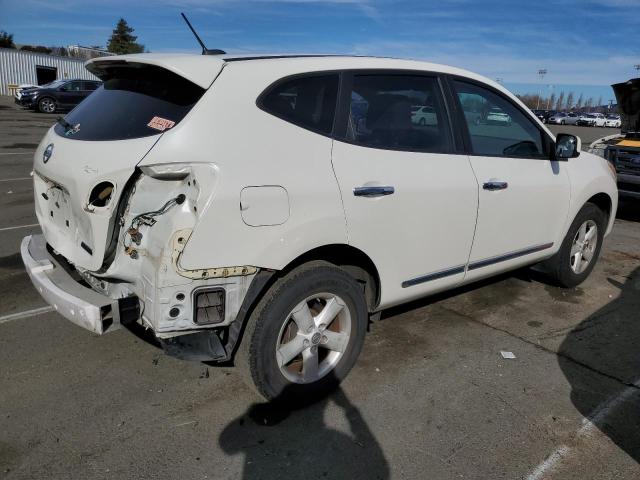 JN8AS5MT2DW011203 - 2013 NISSAN ROGUE S WHITE photo 3