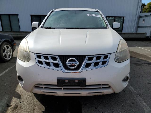 JN8AS5MT2DW011203 - 2013 NISSAN ROGUE S WHITE photo 5