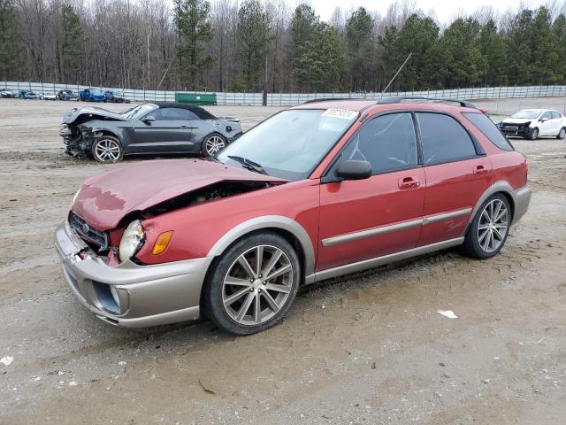 JF1GG68552H831596 - 2002 SUBARU IMPREZA OUTBACK SPORT RED photo 1