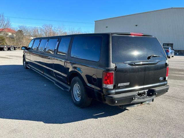 1F1NU40S35EB36760 - 2005 FORD EXCURSION XLT BLACK photo 3