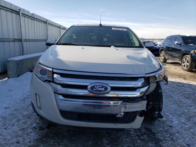 2FMDK4JC1CBA81066 - 2012 FORD EDGE SEL WHITE photo 5