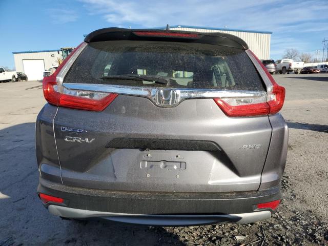 2HKRW6H3XKH211560 - 2019 HONDA CR-V LX GRAY photo 6