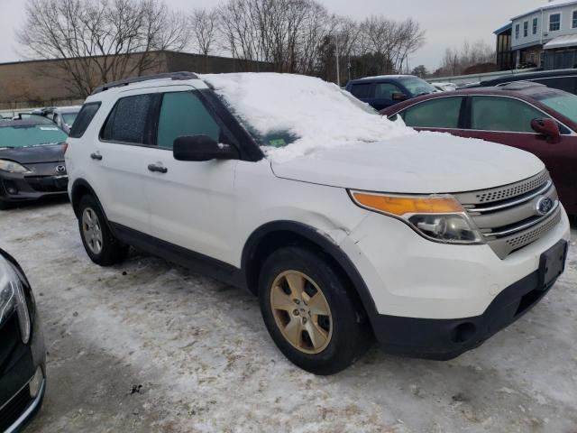 1FM5K8B84EGC40101 - 2014 FORD EXPLORER WHITE photo 4