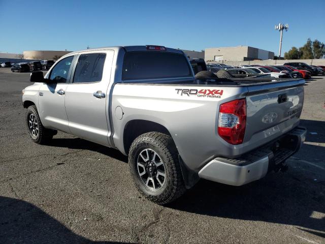 5TFAY5F14JX710649 - 2018 TOYOTA TUNDRA CREWMAX 1794 SILVER photo 2