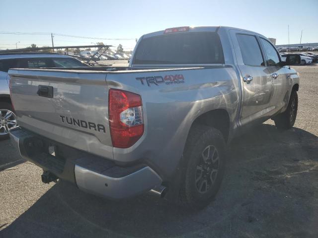 5TFAY5F14JX710649 - 2018 TOYOTA TUNDRA CREWMAX 1794 SILVER photo 3