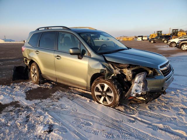 JF2SJAJCXHH569974 - 2017 SUBARU FORESTER 2.5I LIMITED GREEN photo 4